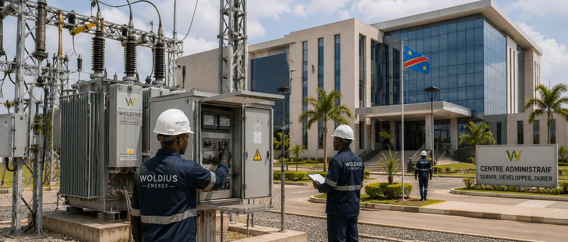 Infrastructure énergétique WOLDIUS ENERGY destinée aux institutions et territoires