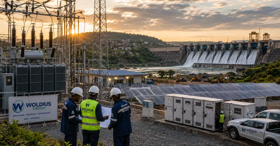 Infrastructure énergétique WOLDIUS ENERGY en République démocratique du Congo